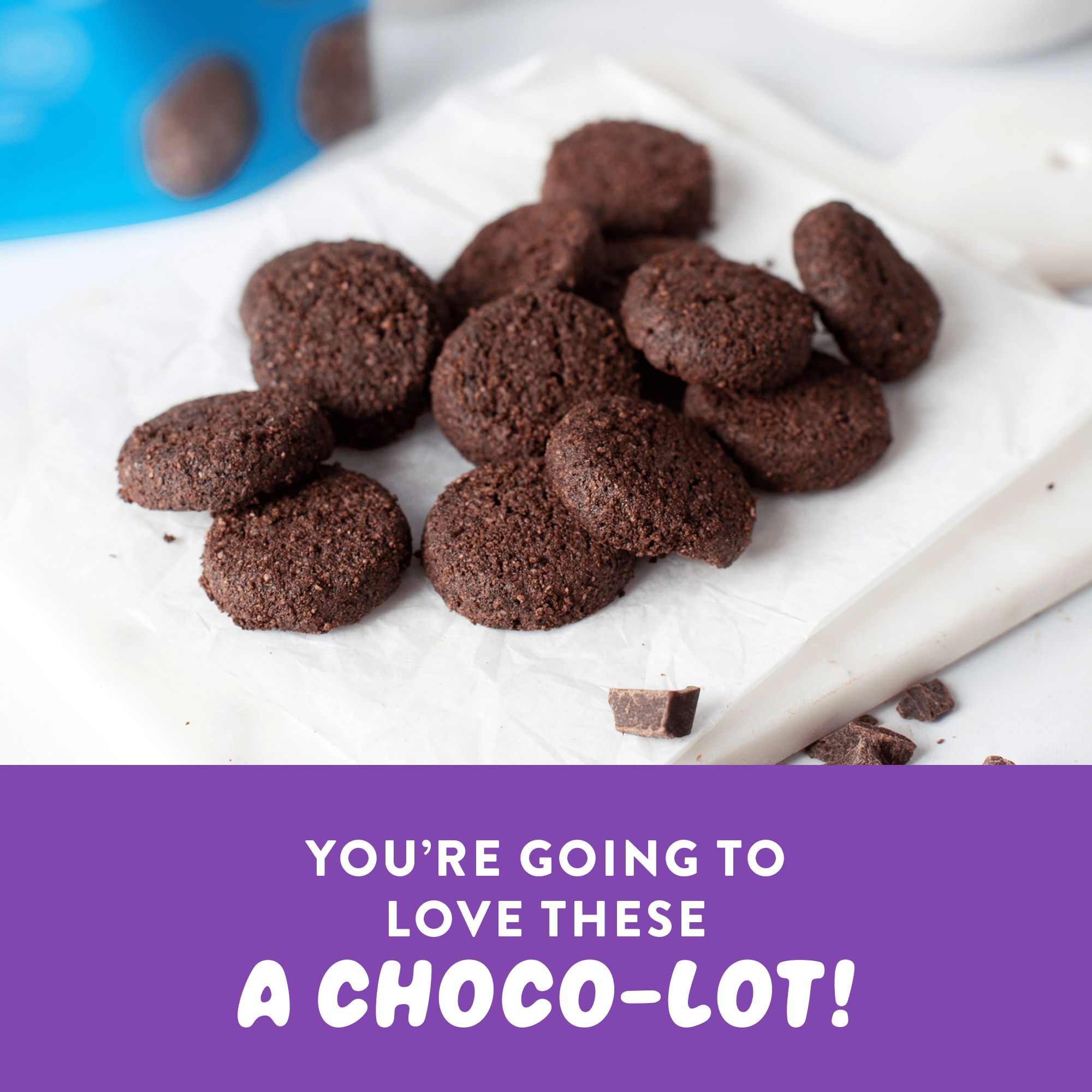 Mini Cookies: Double Chocolate Brownie (3 Pack - 2.25 oz bags) - View 4