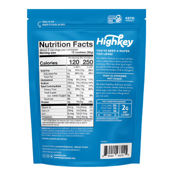 Wafers: Vanilla (3 Pack - 2.25 oz bags) - View 2