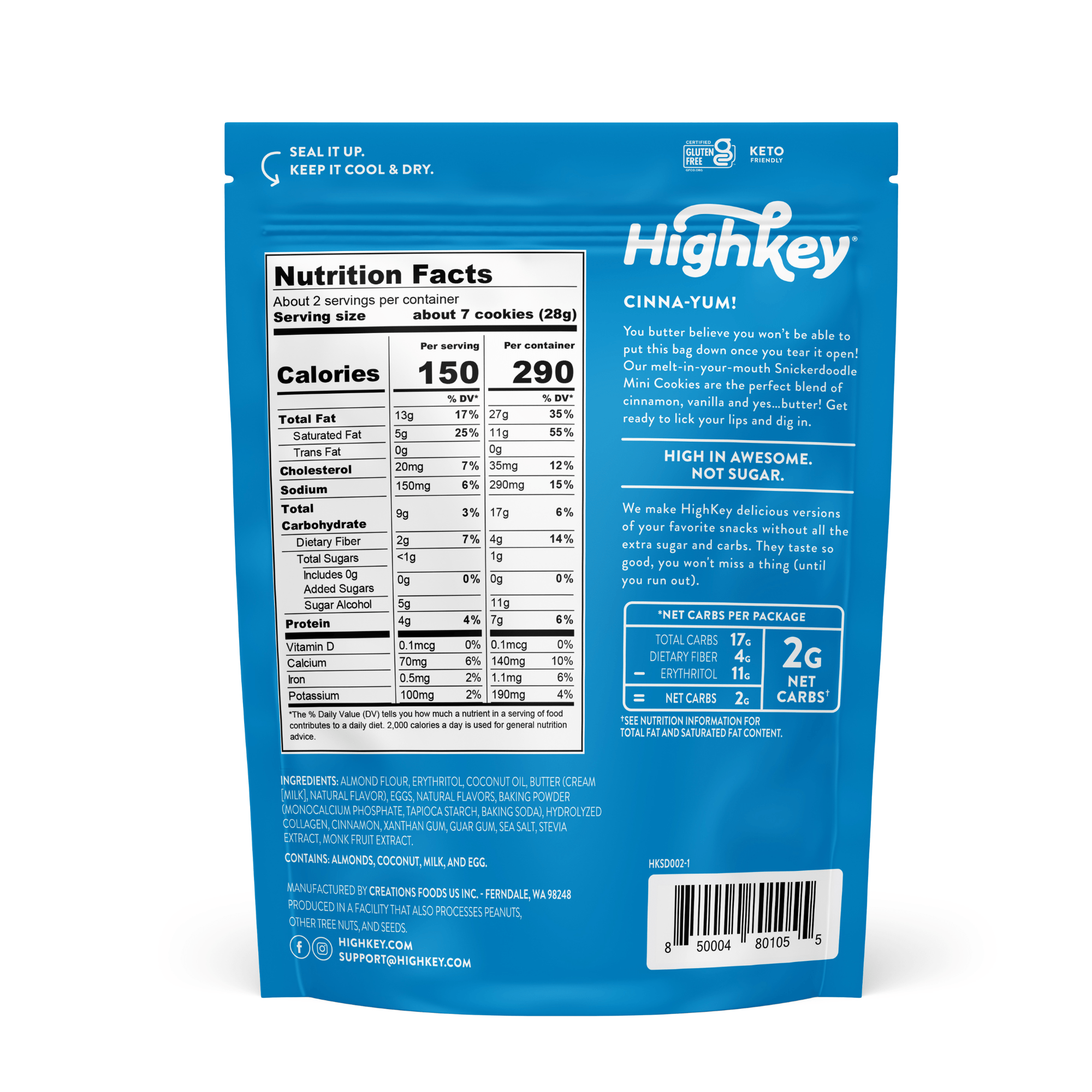 Mini Cookies: Holiday Variety (3 Pack - 2 oz bags) - View 5