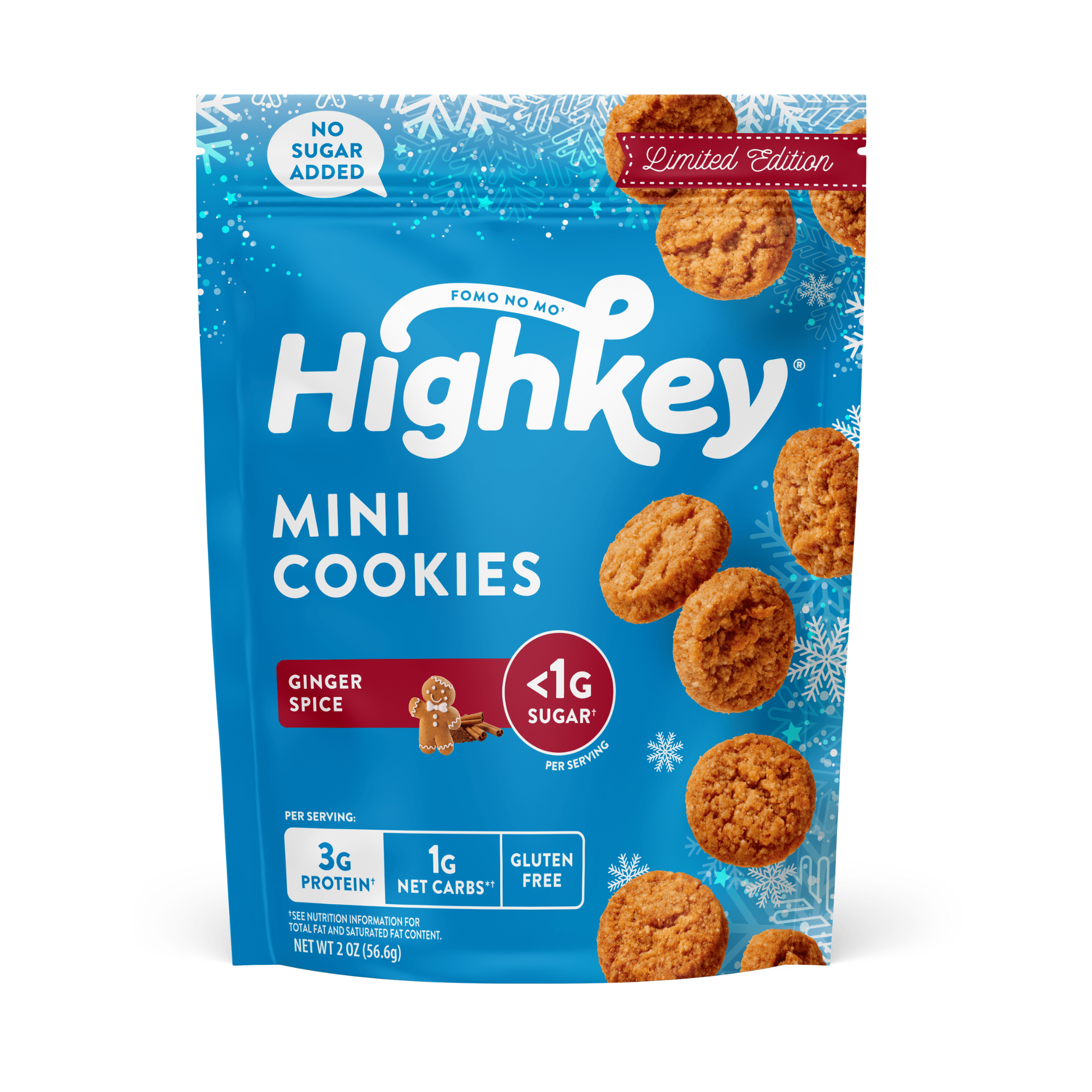 Mini Cookies: Holiday Variety (3 Pack - 2 oz bags) - View 6