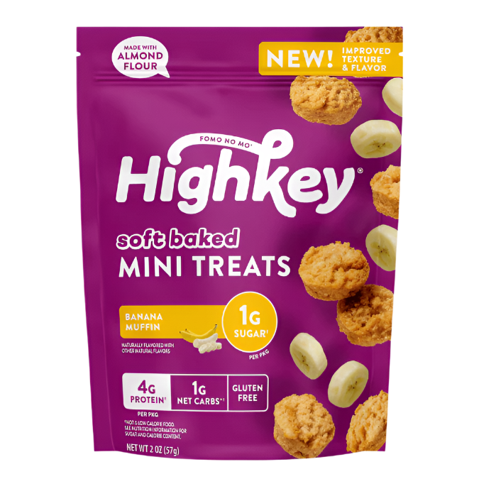 Soft Baked Mini Treats: Banana (6 Pack - 2 oz bags)